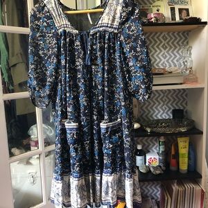 Free People Floral Boho Dress
